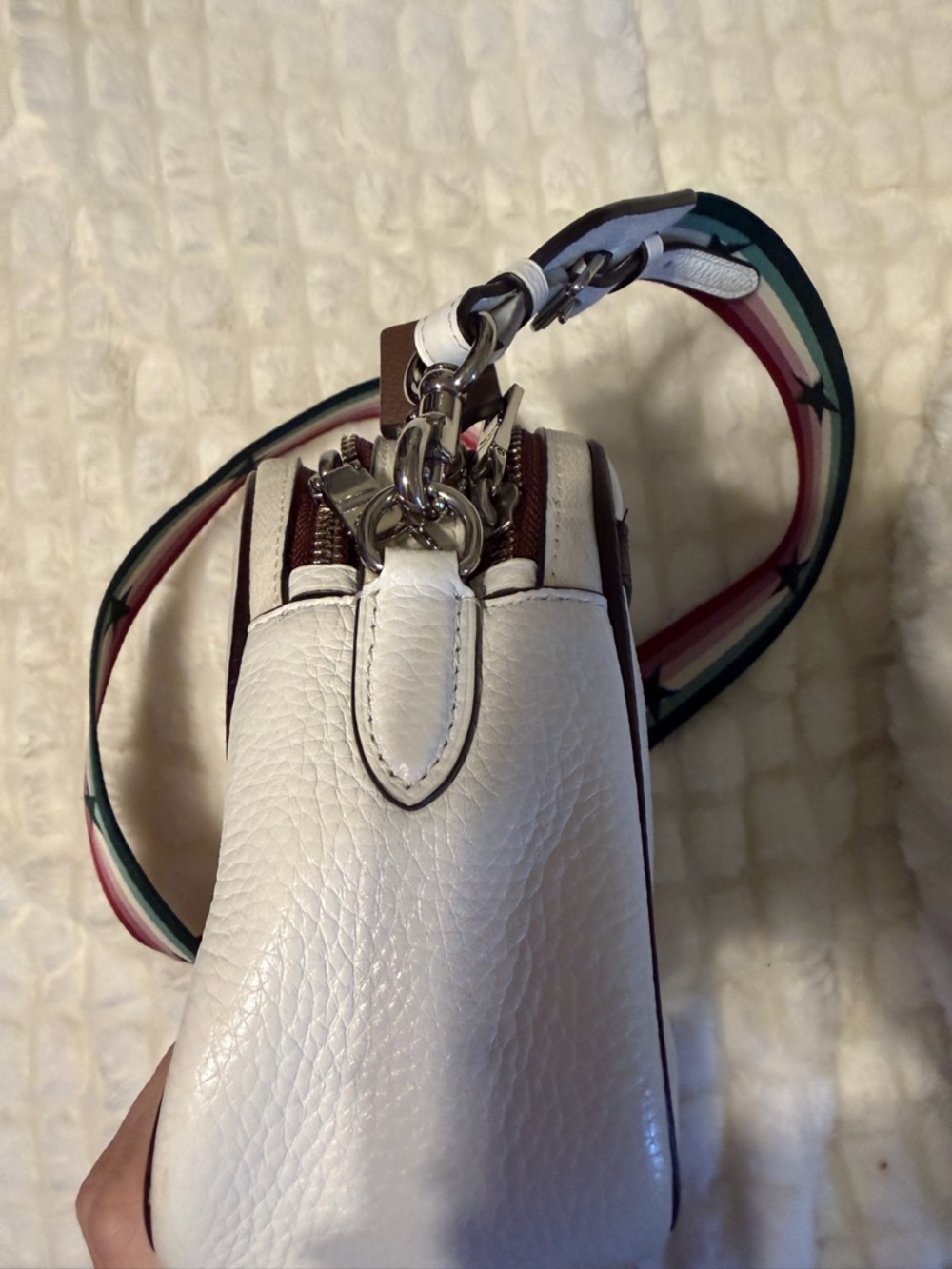 Coach X Marvel Jes Crossbody In Signature Canvas With Patches - Picture 11 of 12